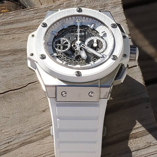 Hublot Big Bang in white ceramic
